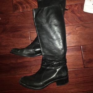 Via spiga leather boots